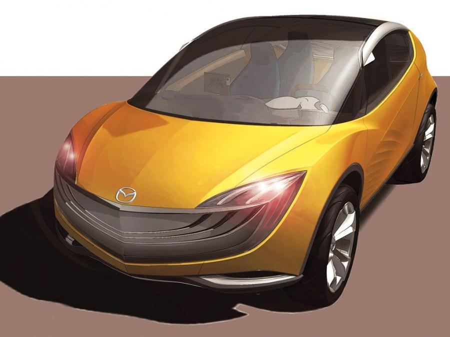  Mazda Hakaze Concept 2007 года  (фото 7 из 106)